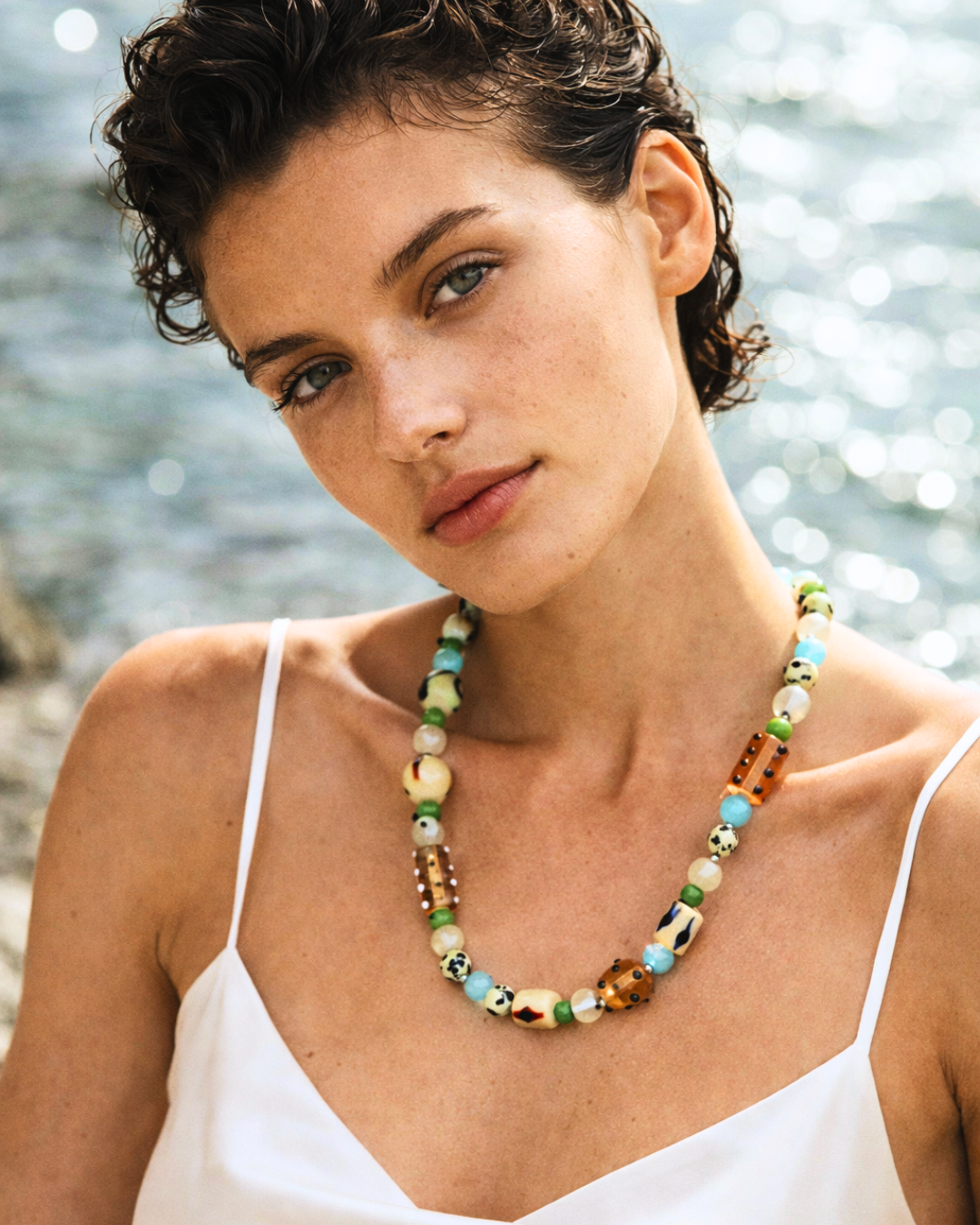 Multi Beaded - Necklace