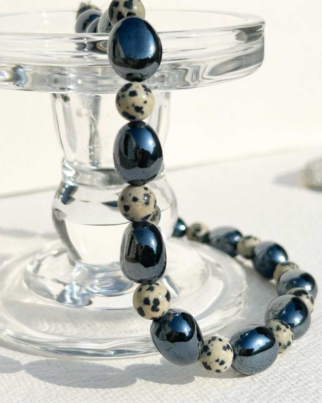 Metallic & Speckled - Necklace