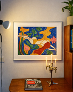 Floating in Stillness - Painting
