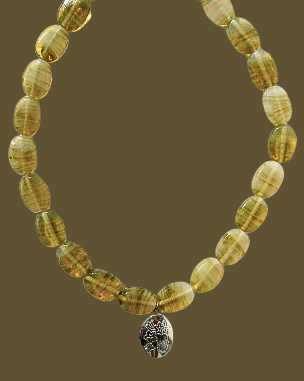 Moss Green - Necklace